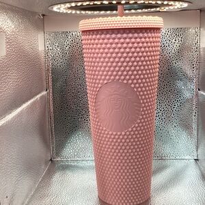 Starbucks Blush Pink Studded Tumbler